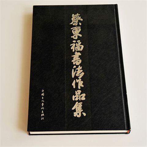 蔡?hào)|福書法作品集畫冊(cè)印刷